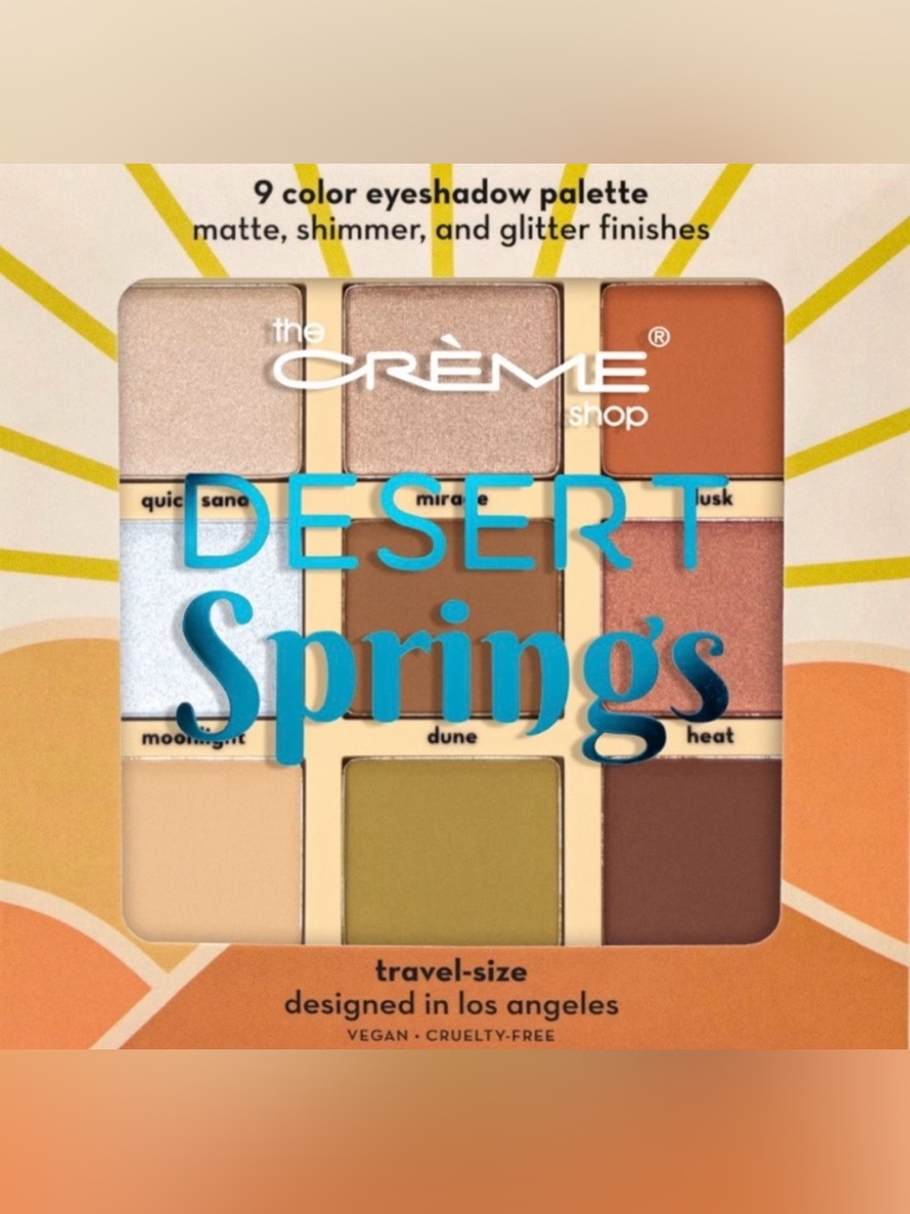 The Creme Shop Desert Springs Eyeshadow Palette